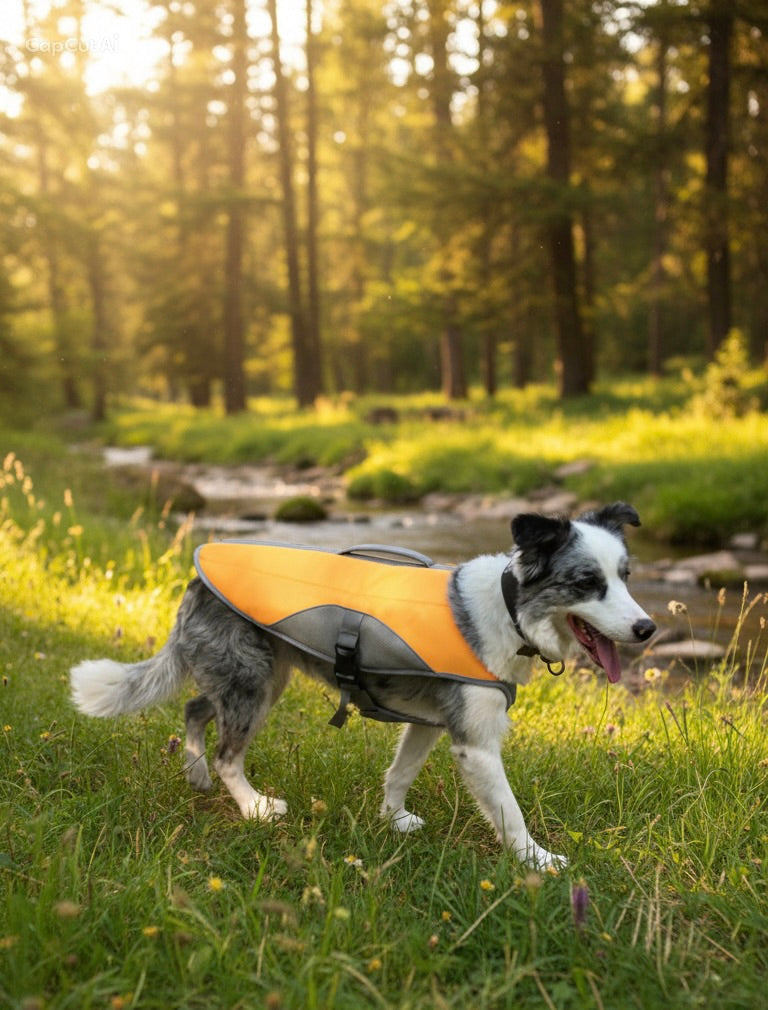 Gilet Rafraîchissant Chien — Protection Chaleur Été