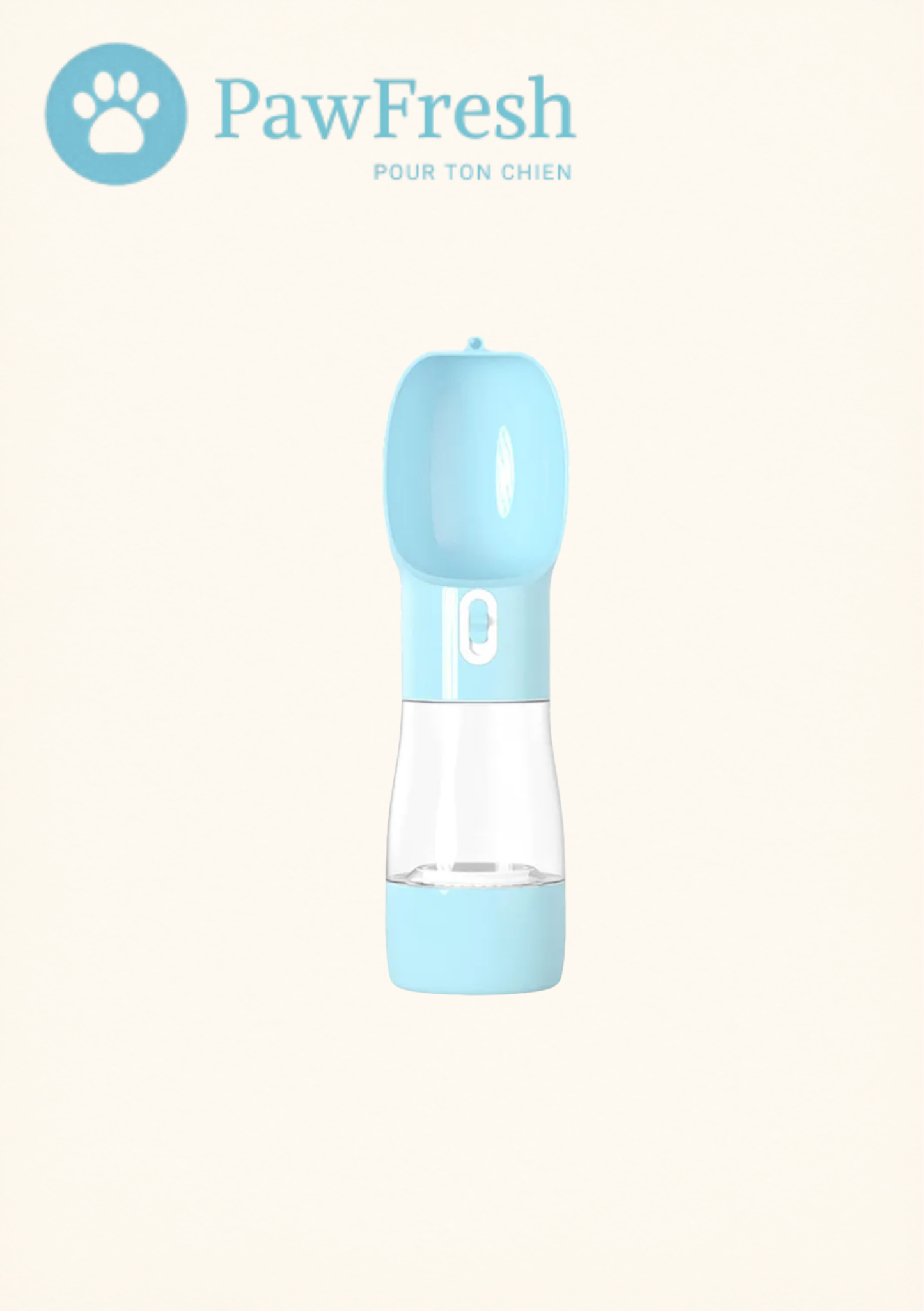 Gourde Portable Chien avec Bol — Balade & Vacances | PawFresh